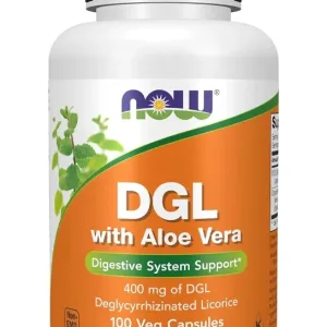 DGL with Aloe Vera 100 Veg Capsules